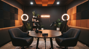 Podcast Production Studio in Gurgaon, Recording, Editing & Production Under One Roof