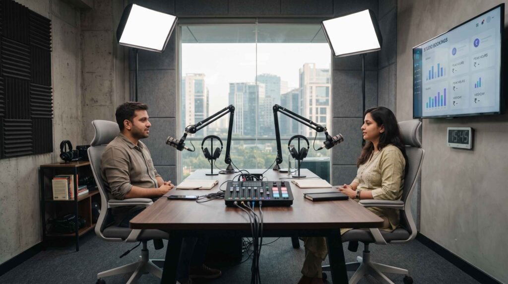 Podcast Studio Booking Gurugram
