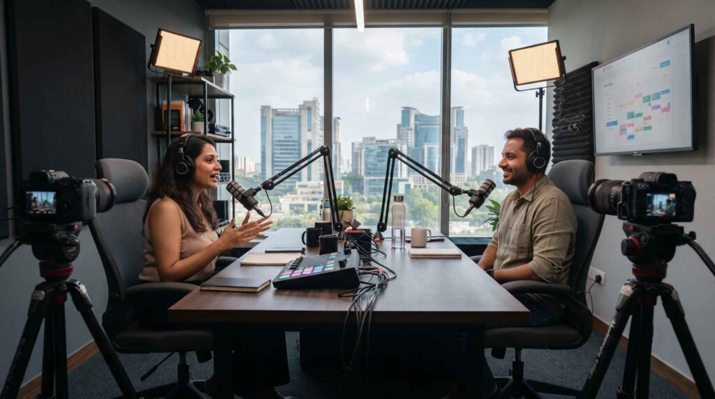 Podcast Studio Booking Gurugram