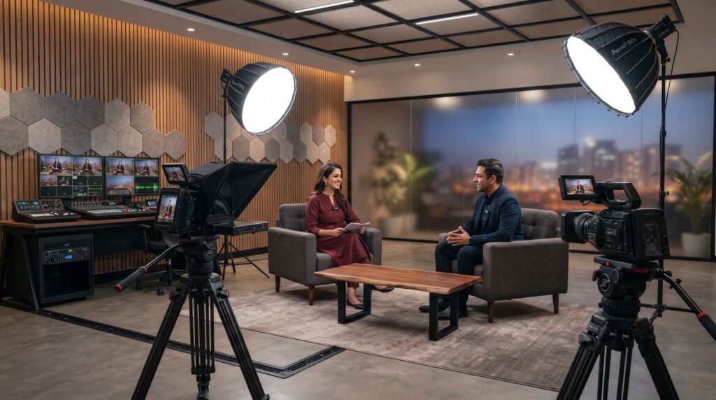 Interview Recording Studio Gurgaon
