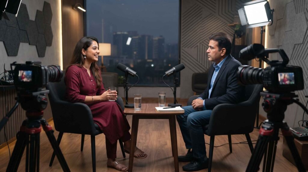 Interview Recording Studio Gurgaon