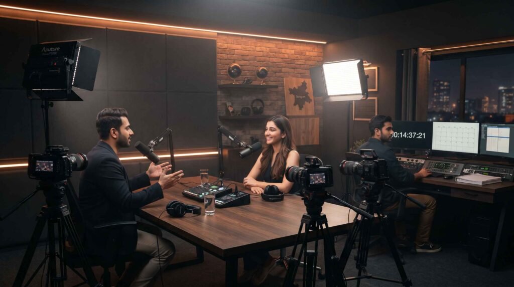 Podcast Recording Studio in Gurgaon: Complete Guide to Recording, Pricing & Facilities 2 Podcast Recording Studio in Gurgaon