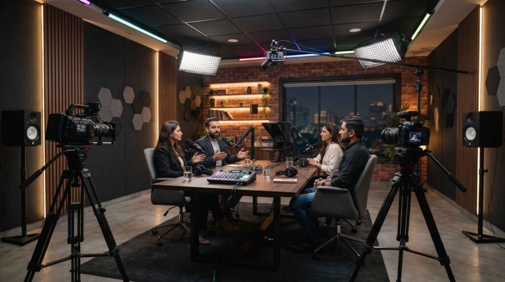 Podcast Recording Studio in Gurgaon: Complete Guide to Recording, Pricing & Facilities 3 Podcast Recording Studio in Gurgaon