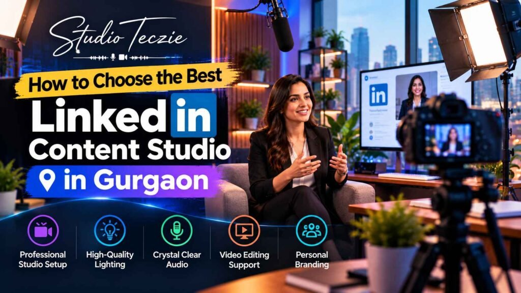 How to Choose the Best LinkedIn Content Studio in Gurgaon 2 LinkedIn Content Studio in Gurgaon